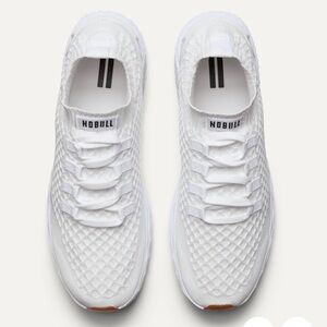 NOBULL White Textured Sneakers